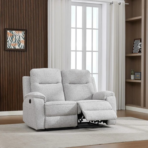 Grant 2 Seater Manual Sofa - Puente Light Grey