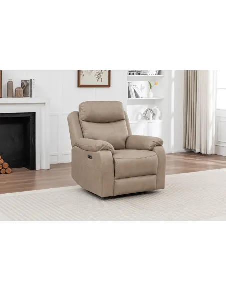 Corvan Manual Armchair - Stone