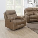 Hugo Recliner Armchair - Tan