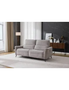 Kintore 2.5 Seater Sofa with Power Headrest - Oyster