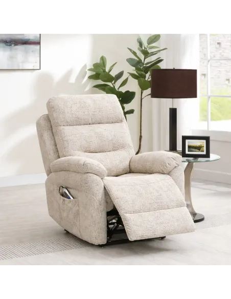 Helena Lift and Rise Armchair - Beige