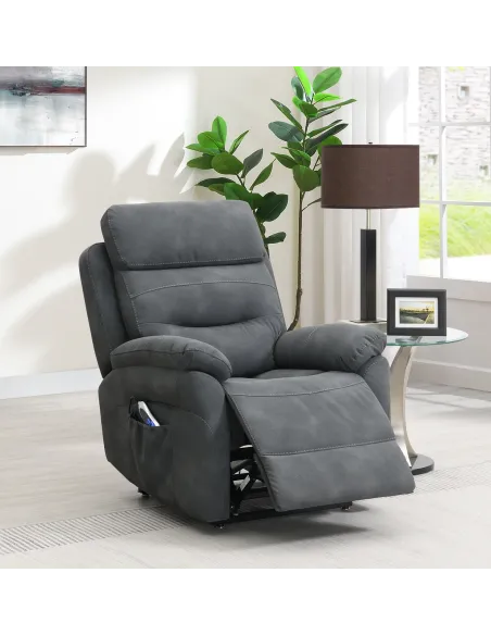 Helena Lift and Rise Armchair - Endurance Dark Grey