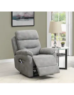 Helena Lift and Rise Armchair - Endurance Light Grey