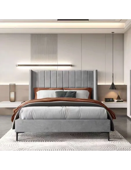 Anapolis 4FT6 Bedframe - Grey