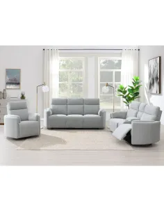 Howth Recliner Sofas - Grey