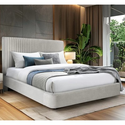 Valerie 5ft Bedframe - Beige