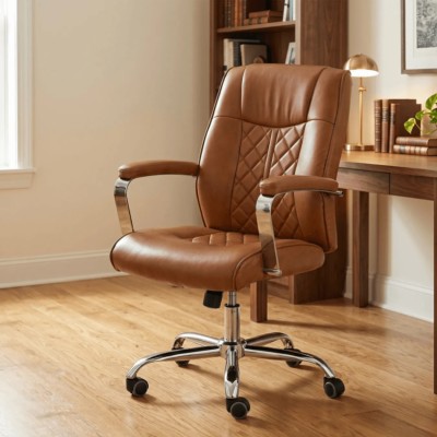 Ambassador Office Chair - Tan 2
