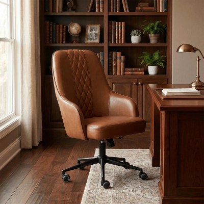 James Office Chair - Tan 2