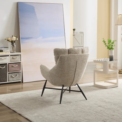 Reese Accent Chair - Beige
