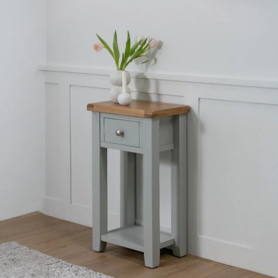 Melbourne 1 Drawer Console Table - French Grey