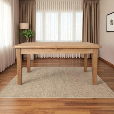Melbourne 1.6m Extending Dining Table - Country Oak