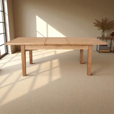 Melbourne 1.6m Extending Dining Table - Country Oak