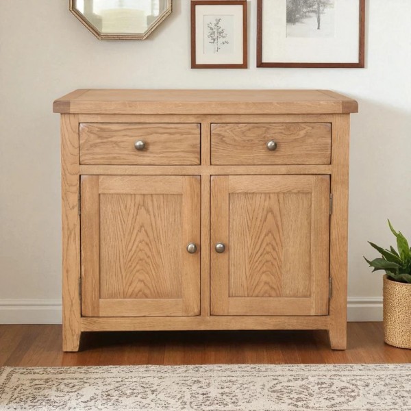 Melbourne 2 Door Sideboard - Country Oak