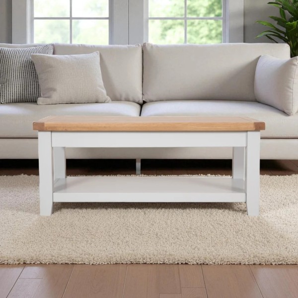 Melbourne Coffee Table - White