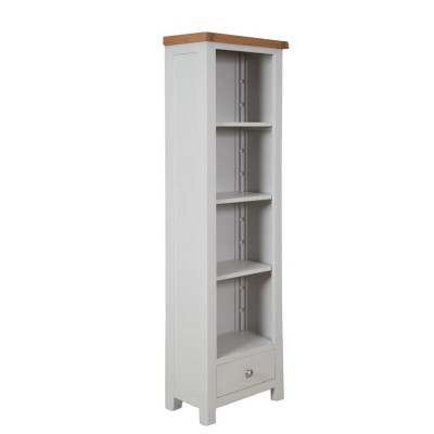 Melbourne Slim Bookcase - French Grey