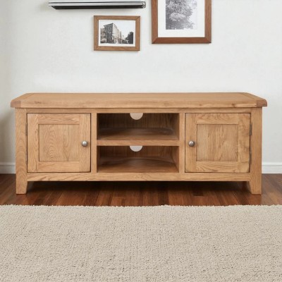 Melbourne Plasma TV Unit - Country Oak