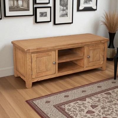 Melbourne Plasma TV Unit - Country Oak