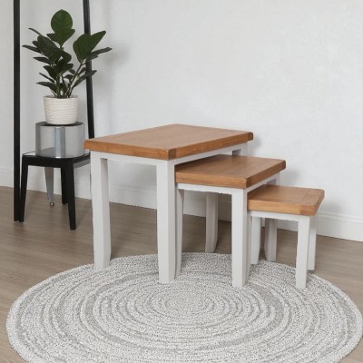 Melbourne Nest of 3 Tables - White