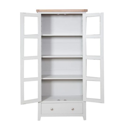 Melbourne Display Cabinet - White