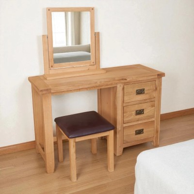 Melbourne Dressing Table - Country Oak