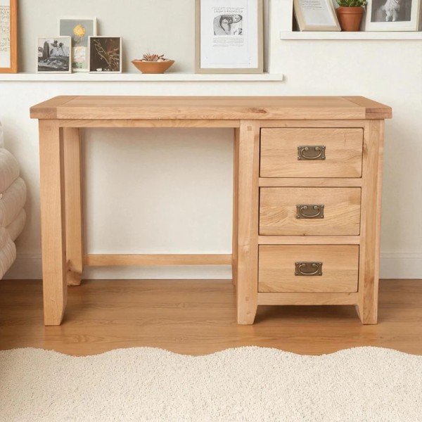 Melbourne Dressing Table - Country Oak