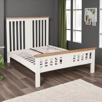 Melbourne 5ft Bedframe - White