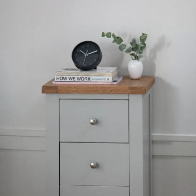 Melbourne 5 Drawer Tallboy - French Grey