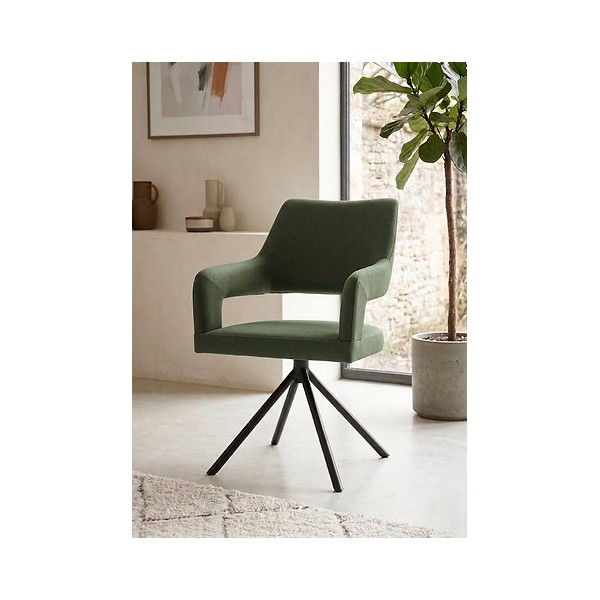 Vera Swivel Chair - Green