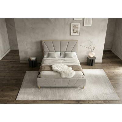 Chevro 5ft Bedframe - Taupe
