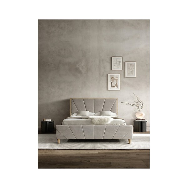 Chevro 6ft Bedframe - Taupe