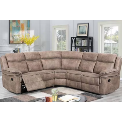 Brody Corner Sofa - Tan Leathaire