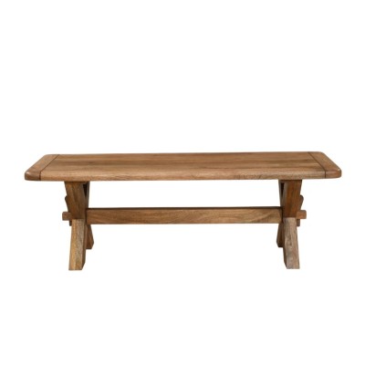 Dorset 1.35m Dining Bench - Smoked Oak