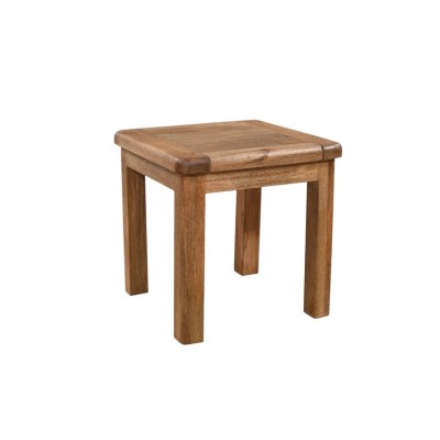 Dorset Lamp Table - Smoked Oak Finish