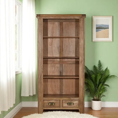 Dorset Large Bookcase - Smoked Oak Finish
