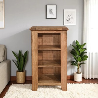 Dorset Small Bookcase/DVD Rack - Smoked Oak Finish