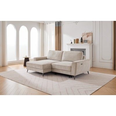 Taylor Sofa Bed Chaise - Beige