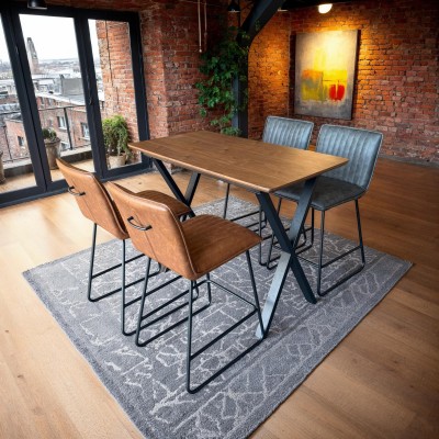 Connor Bar Stool - Grey