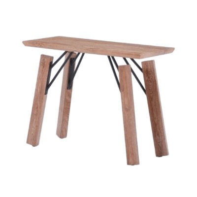 Landmark Console Table - Oak/Black