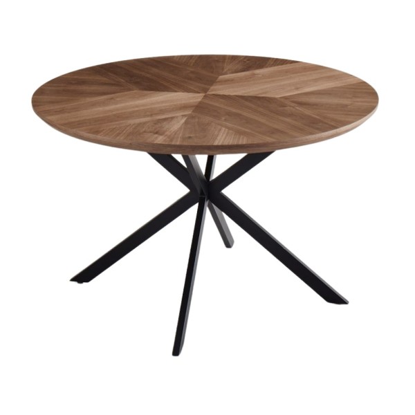 Camden 1.2 Round Dining Table - Walnut