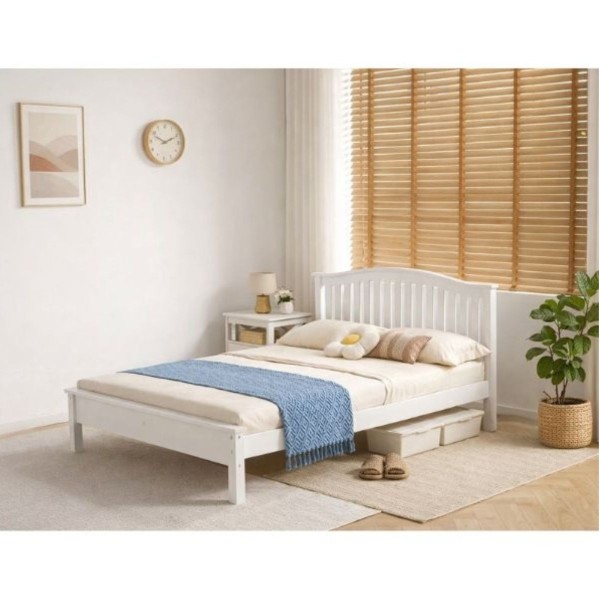 Jackson 4ft Bedframe - White
