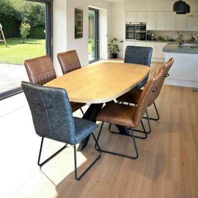 Fresco 1.8m Dining Table - Ash