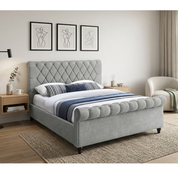 Harrison 5ft Bedframe - Grey