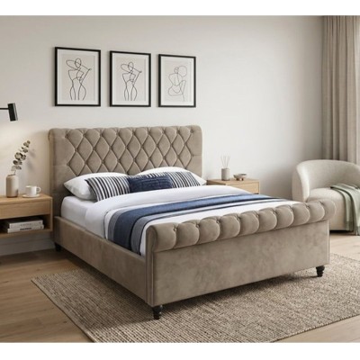 Harrison 5ft Bedframe - Taupe