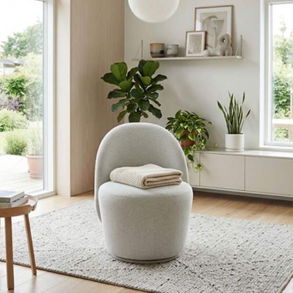 Bremen Swivel Accent Chair - Various Colours