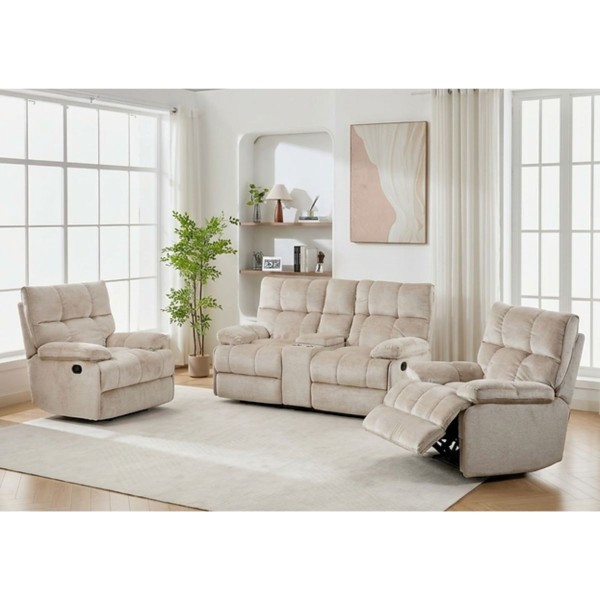 Abbey Sofa Range - Beige