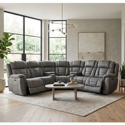 Dario Corner Sofa  - Grey