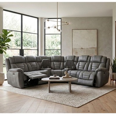Dario Corner Sofa  - Grey