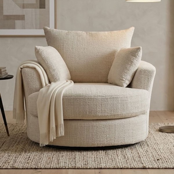 Daytona Swivel Chair - Beige