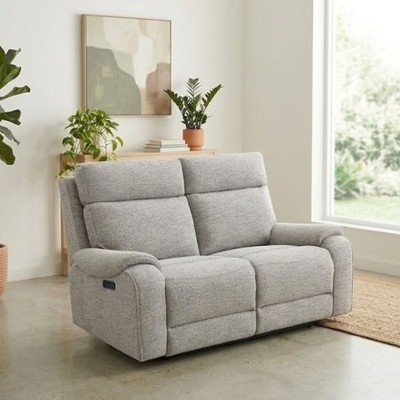 Gio Electric Recliner Sofa Range - Grey