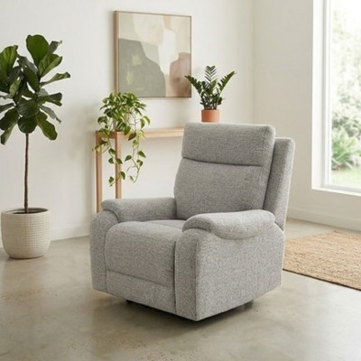 Gio Electric Recliner Sofa Range - Grey